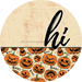 Halloween Door Hanger Dco-01626-Dh 18’ Round Wood