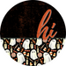 Halloween Door Hanger Dco-01629-Dh 18’ Round Wood