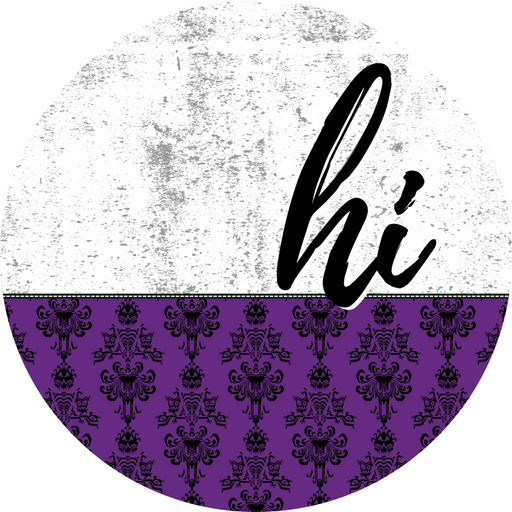 Halloween Door Hanger Dco-01634-Dh 18’ Round Wood