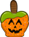 Halloween Sign, Halloween Candy Apple wood sign, DECOE-W-90080, 22" Door Hanger - DecoExchange®