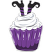 Halloween Sign, Halloween Cupcake, Halloween wood sign, DECOE-W-90059, 22" Door Hanger - DecoExchange®