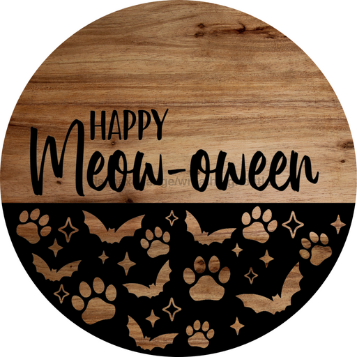 Halloween Sign, DCO-102765-DH, Sign For Wreath, 18" Door Hanger