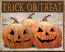 Halloween Sign Pumpkin Decoe-4581 For Wreath 8X10 Metal 10