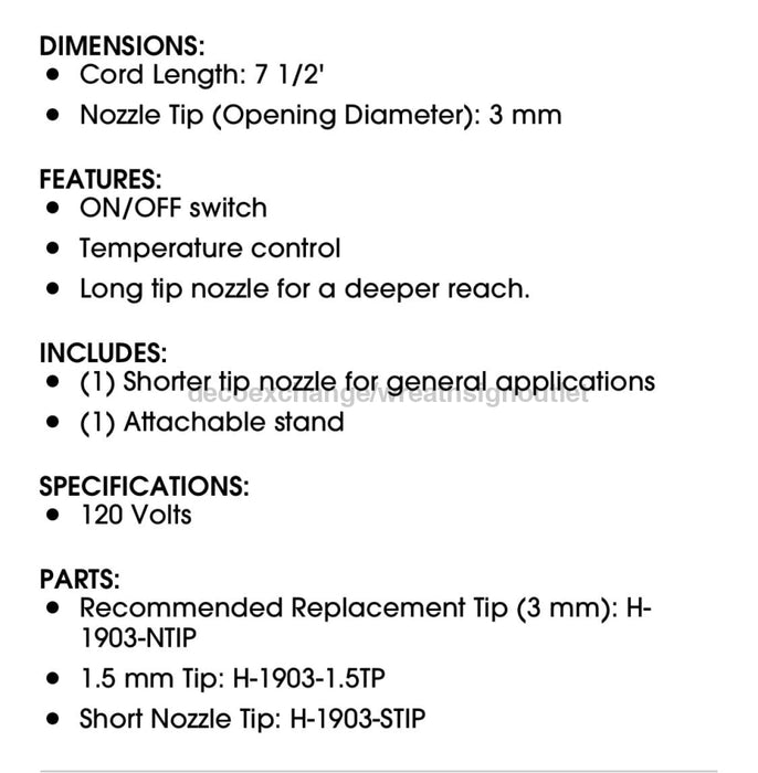 Heavy Duty Glue Gun - DecoExchange