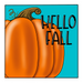 Hello Fall, Pumpkin Sign, Fall Sign, wood sign, PCD-W-024 - DecoExchange®