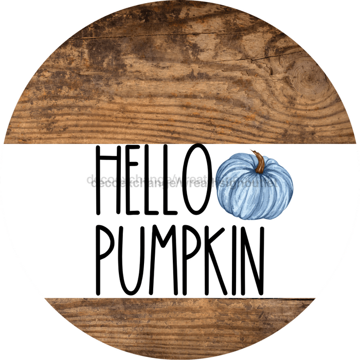 Hello Pumpkin Door Hanger Kit - Set Of 5 Wreath Kits Bundle