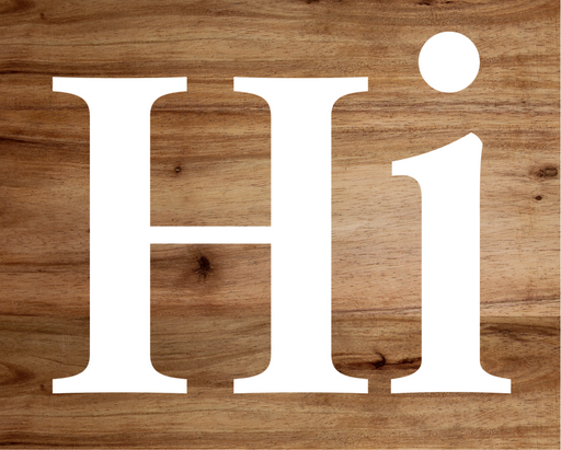 Hi Sign Welcome Decoe-4215 For Wreath 8X10 Metal