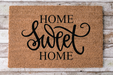 Home Sweet Home - Door Mat - 30x18" Coir Door Mat - DECOE-CM-042 - DecoExchange