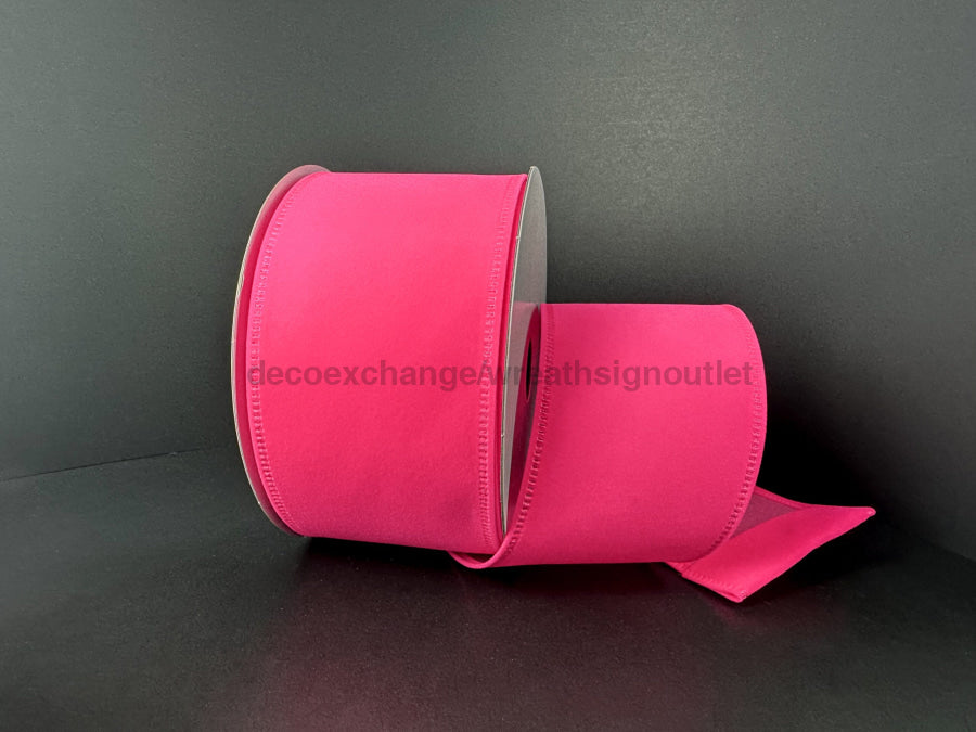 Hot Pink Velvet 2.5’’X10Y 131840-44 Ribbon