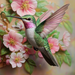 Hummingbird Sign, DCO-13199, Sign For Wreath, 10x10" Metal Sign