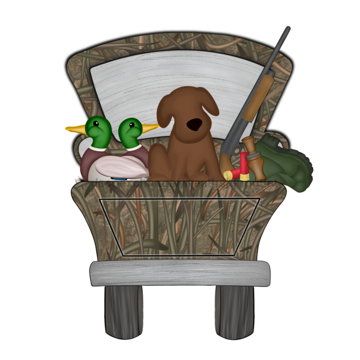 Hunting Door Hanger Farm Wood Sign Decoe-W-508 22