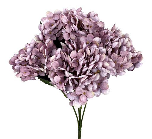 Hydrangea Bush - 5 Stems - 19’’ 57328PU Greenery