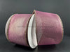 Iced Mauve-Chmpg Woven Metallic 2.5’’X10Y 72405-40-48 Ribbon