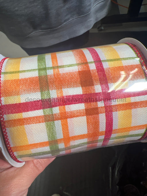 Iv Lin/Burg-Rust-Ylw-Moss Tuttola Pld 4’’X10Y 61503-04-10 Ribbon