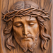 Jesus Wood Sign, DCO-13677, Sign For Wreath, 10x10" Metal Sign