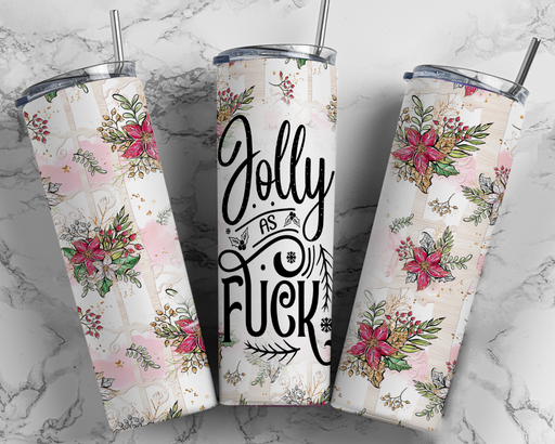 Jolly As F Tumbler 20 Oz Skinny Decoetumbler-324