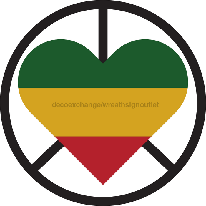 Juneteenth Flower Center, DECOE-FC-0029, 6" metal Flower Center - DecoExchange®