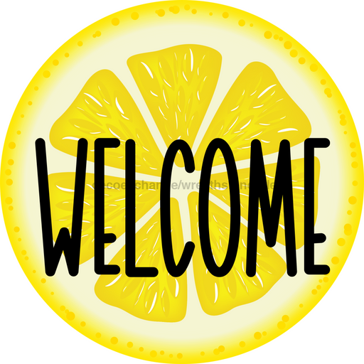 Lemon Door Hanger Bundle - Set Of 5 Wreath Kit