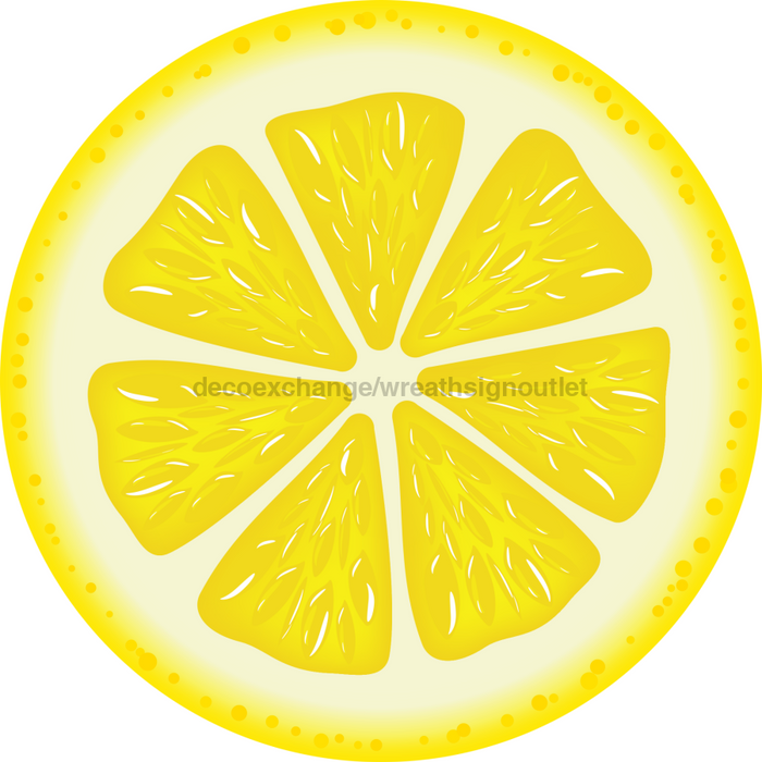 Lemon Door Hanger Bundle - Set Of 5 Wreath Kit