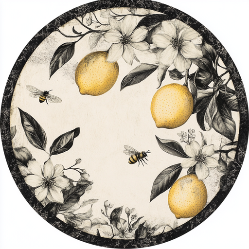 Lemon Sign, Everyday Sign, DCO-13036, Sign For Wreath, 10" Metal Sign