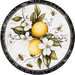 Lemon Sign, Everyday Sign, DCO-13043, Sign For Wreath, 10" Metal Sign
