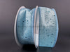 Lt Blue Glit Lush Velvet 1.5’’X10Y 72427-09-04 Ribbon