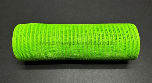 Lime Breeze Solid Deco Mesh 10 Inches X Yards Xb240710-09