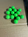 Lime Green Bubble Gum Bead Premium Mix Bag Of 100 Dei-037 Tools