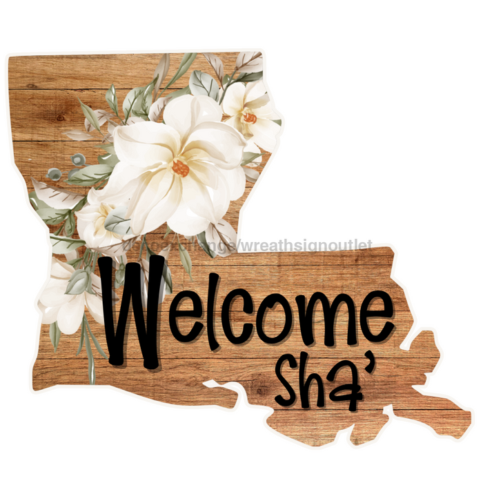 Louisiana Door Hanger Wood Sign Decoe-W-903463 22