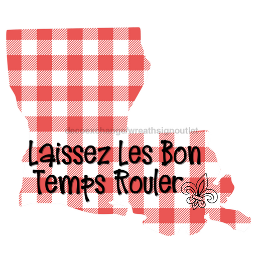 Louisiana Door Hanger Wood Sign Decoe-W-903501 22