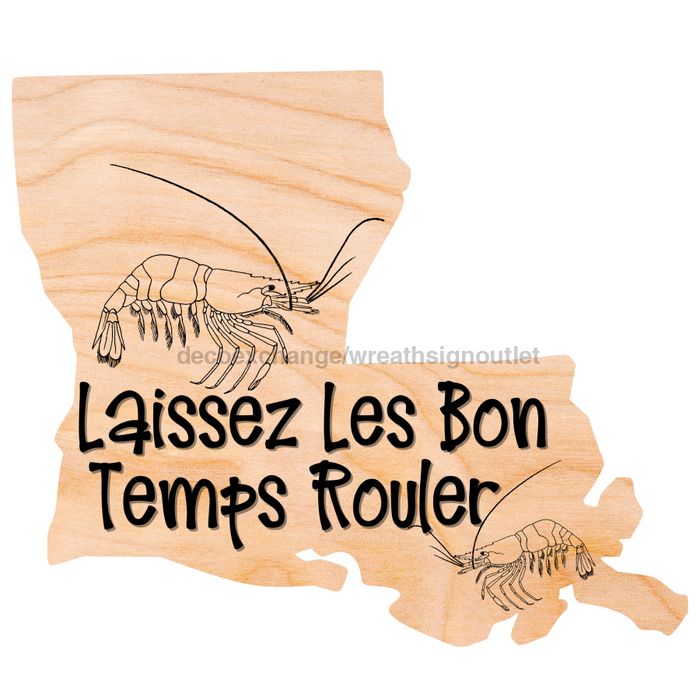 Louisiana Door Hanger Wood Sign Decoe-W-903553 22