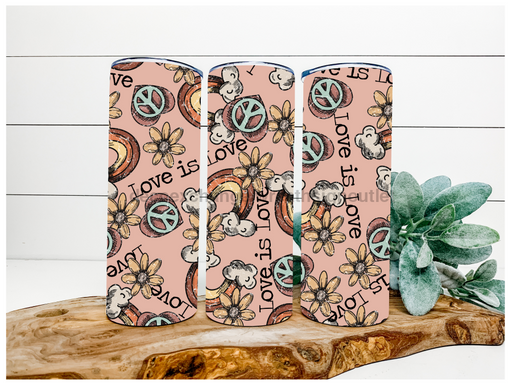 Love is Love 20 oz Skinny Tumbler DECOETUMBLER-054 - DecoExchange