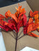 MAGNOLIA LEAF SATIN BUSHX12 ORANGE/MIX 73222 - DecoExchange