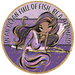 Mermaid Sign Be A Decoe-5213 10’ Metal Round