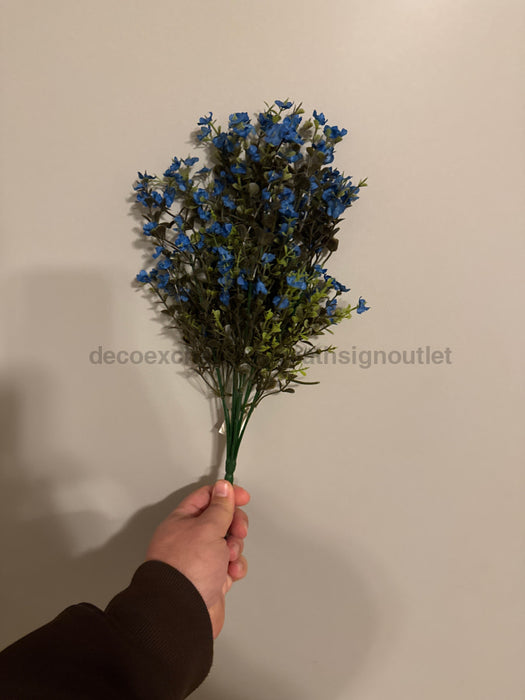 Mini Gypsophila Bush – 12 Stems Blue 76616 Greenery