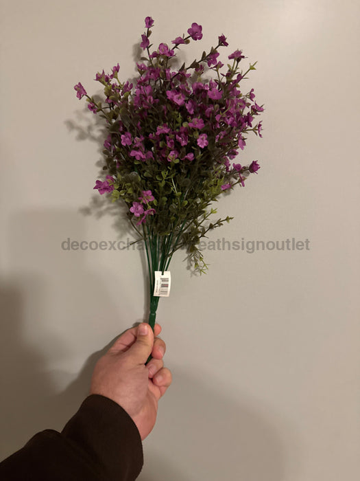 Mini Gypsophila Bush – 12 Stems Lilac 76627 Greenery