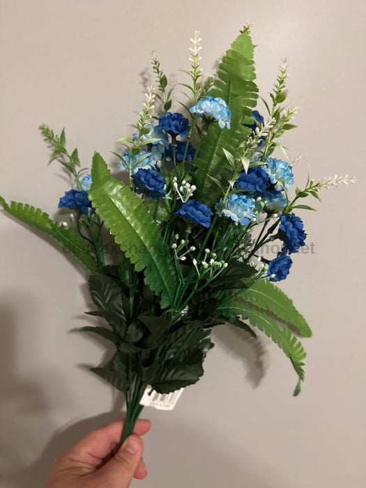 Mini Mum Bush – 12 Stems Blue 36346 Greenery