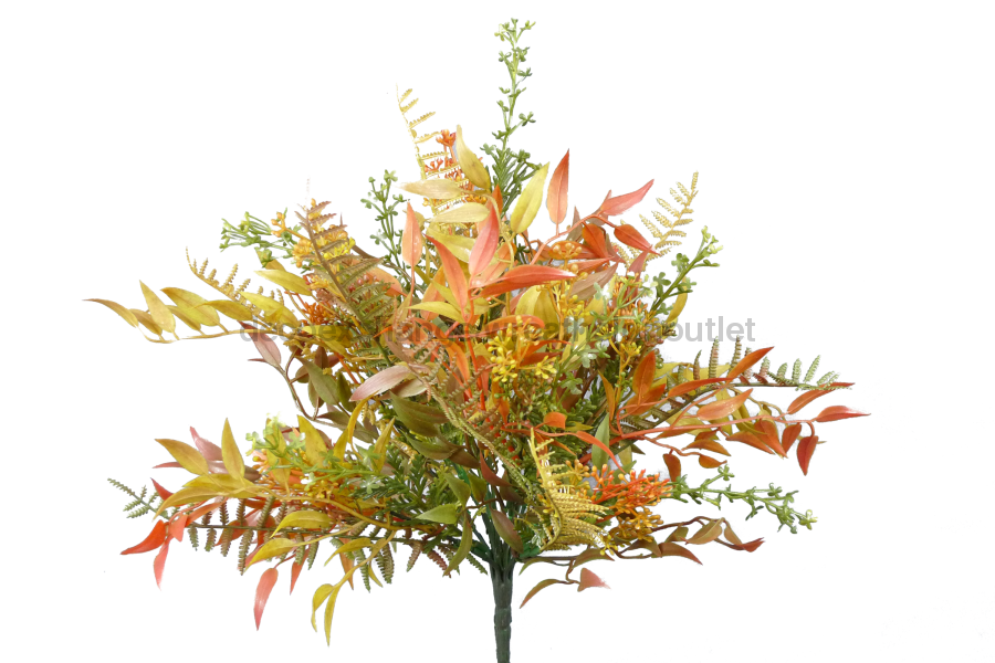 Mix Leaf Bush 16" 52604BU9 - DecoExchange®