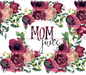 Mom Juice Tumbler, Rose Tumbler 20 oz Skinny Tumbler DECOETUMBLER-269 - DecoExchange®