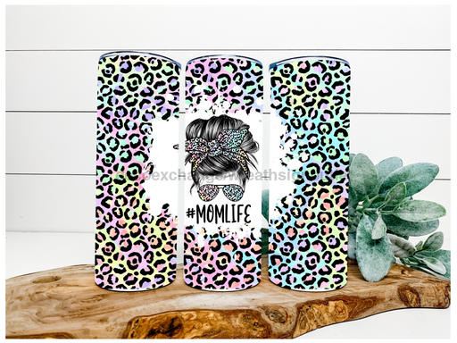Mom Life Tumbler, Tumbler For Moms, 20 oz Skinny Tumbler DECOETUMBLER-096 - DecoExchange