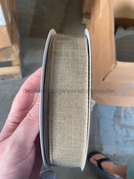Natrl Canvas, 1.5"X50Yd Q501409-16 - DecoExchange