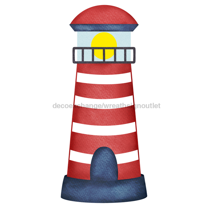 Nautical Sign Light House Door Hanger Wood Sign Decoe-W-0157 22