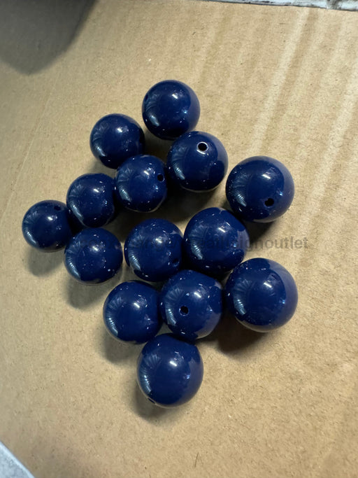 Navy Bubble Gum Bead Premium Mix Bag Of 100 Dei-033 Tools