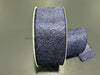 Navy Glittered Flower Embossed 2.5’’X50Y 871-40-441 Ribbon