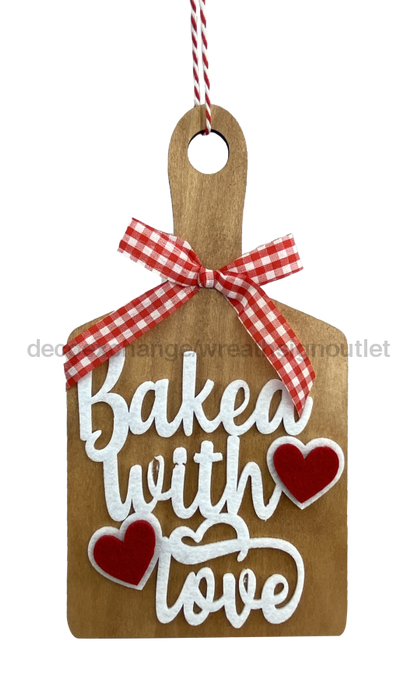 Orn Chopboard Baked W Love H10Xw5.5 85600Rdwt Attachment