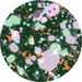Paint Splatter Flower Center, DECOE-FC-0051, 6" metal Flower Center - DecoExchange®