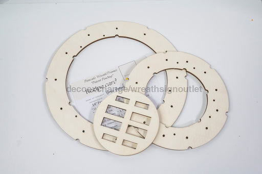 Pancake Wreath Frame Patent Pending Bundle 22 Door Hanger