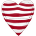 Patriotic Door Hanger Heart Decoe - W - 90013 - Dh 22’ Wood