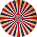 Patriotic Flower Center Decoe-W-Fc-0021 6 Wood