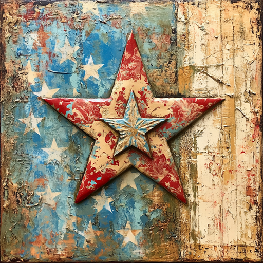 Patriotic Sign, USA Sign, DCO-13577, Sign For Wreath, 10x10" Metal Sign